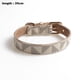 thumbnail image 2 of Collar de perro de cuero tapizado de lujo clásico básico - Cerradura de latón resistente a la oxidación para mascotas grandes y medianas Adepaton Correas y Collares para Perros, 2 of 5