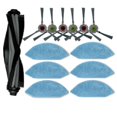 thumbnail image 1 of Main Side Brush Mop Cloths Rag For Ecovacs Deebot Ozmo U2 / U2 Pro, 1 of 5