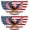 Plaque, variant on 2PCS 250th Anniversary USA Bunting Flag 1.5X3 FT 1776-2026th Birthday American Fan Flags 250 Years of Freedom Flag Patriotic Eagle Banner 4th of July Decorations Independence Day Memorial Day