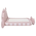 thumbnail image 5 of Sunnylife: Kids Sleepover Bed - Monster Pink - Inflatable Character Shaped Bed w/ Face Headboard & Feet, Flocked Air Mattress, In-Outdoor, 65x49x27.5", 5 of 10