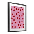 thumbnail image 2 of Stupell Industries Eclectic Heart Lollipop Pattern Black Framed Print Under Glass, 13 x 16, by LISH Creative, 2 of 8