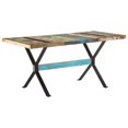 thumbnail image 1 of vidaXL Table à Manger 160x80x76 cm Bois Récupéré Massif, 1 of 5