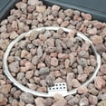 thumbnail image 6 of Reign Metal Outdoor 50,000 BTU Square Fire Pit (No Tank Holder), Brushed Brown, 6 of 7