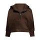 thumbnail image 4 of Cowsor Cute Hoodie for Teen Girls Trendy Solid Color Preppy Hooded Sweatshirts Kids Pullover Long Sleeve School Outfits, 4 of 7