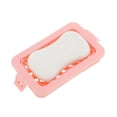 thumbnail image 5 of Unique Bargains 1 Pc Soap Dish High Elastic Mesh Soap Holder for Bathroom Pink, 5 of 6