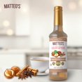 thumbnail image 4 of Matteo's Sugar Free Coffee Syrup, Hazelnut Chai, 750mL, 0 Calories, 0 Sugar, (Single Bottle), 4 of 5