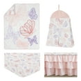 thumbnail image 4 of Sweet Jojo Designs Butterfly Pink Purple White 4 Piece Crib Bedding Set, 4 of 6
