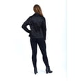 thumbnail image 4 of Fantazia Apparell Womens Long Sleeve Button Closure w Ruffle Collar Top, 4 of 4