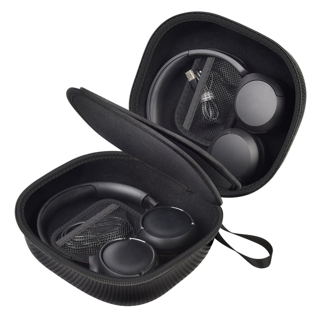 Funda para auriculares Comecase para 2 auriculares inalámbricos, color negro