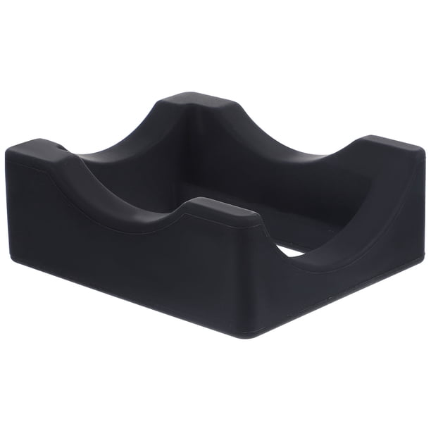 Portavasos de silicona con ranura incorporada, soporte para vasos pequeños