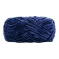 thumbnail image 3 of GUOOL Chunky Yarn Bulky Yarn Arm Knit Yarn Thickness 6mm Tube Giant Yarn Bulky Giant Wool Yarn Weight Yarn for Hats Craft Bed Fence Dark Blue, 3 of 9