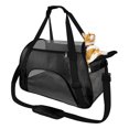 thumbnail image 6 of PcEoTllar Cat Carrier Airline Approved Pet Carrier, Dog Carrier, Puppy Carrier, Outdoor Carrier, Black, 6 of 9