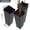 10x20x6.5cm, variant on Square Tree Pot with Drainage Holes Starting Pots for Indoor Outdoor Plastic Deep Nursery Treepots Seedling Flower Plant Contain
