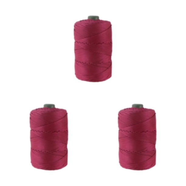 Monstrate Hilo De Ganchillo Hipoalergénico Transpirable No Tóxico Y Agradable Para La Piel Para Hacer Sombreros Y Bolsos 10 Rojo Vino Type1 NO1