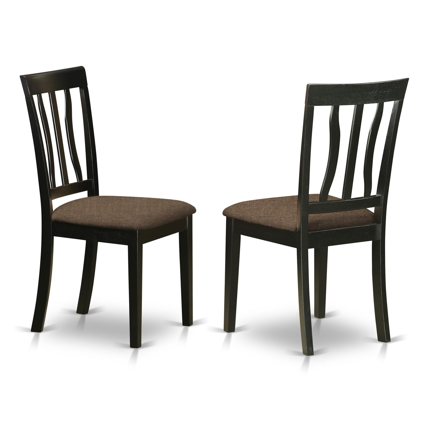 Round Kitchen Table Set for 4 - 42 Inch Dining Table with 4 Chairs - Rustic Farmhouse Style