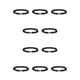 thumbnail image 2 of Pulseras de cuentas de piedra natural Sonducket Turquesa y tigre Tipo 1 10Conjunto, 2 of 6
