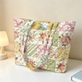 thumbnail image 3 of Qpednta Vintage Patchwork Tote Bag for Women, Lightweight Large Handbag, Soft Polyester Bible Tote Bags for Women for Work Gym Holiday Trips, 3 of 7