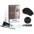 thumbnail image 2 of Kit de tinte semipermanente 2 en 1 para cejas y pestañas, duración de 6 semanas, color negro. Para uso profesional en salón y en casa., 2 of 4