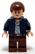 Lego Star Wars-Han Solo Ouvert Veste Figure 8129-2010-New cadeau-Fast 