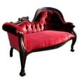 thumbnail image 2 of D-Art Collection Louis Single End Loveseat in Mahogany wood, 2 of 3