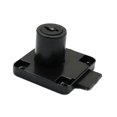 thumbnail image 1 of Scienceny Cerradura para puerta de gabinete de hierro, cerradura de gabinete de seguridad duradera a prueba de humedad con cerradura de armario Herramientas y ferretería Agujero negro 1.9 mm, 1 of 6