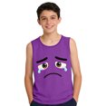 thumbnail image 4 of Camisola de Niños Pequeños 3-15 Años sin Mangas Tela Suave Impresión Gradiente para el Uso Casual Y Ocasiones Especiales, 4 of 8