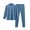 Blue, variant on Thermal Underwear for Men Long with Fleece Men Cold Weather Top Bottom Warm Underwear Plush Thickened And Fast Heating Bottom Autumn Clothes And Pants Set