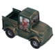thumbnail image 3 of Luz de noche LED de coche Retro navideño con decoraciones de linterna de viento LED pequeñas de Papá Noel verde Vintage, 3 of 5