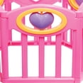 thumbnail image 3 of JC Toys Baby Doll Play Pen Gift Set for Keeps Playtime!|Fits Dolls up to 17 | Adjusts to Different Shapes | Play Accessories| Ages 2+, Pink, 3 of 5