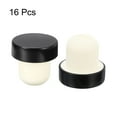 thumbnail image 3 of Uxcell 16Pack T-shaped Stoppers, 0.79inch Cork Wine Stopper Wine Bottle Corks, Black, 3 of 6