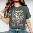thumbnail image 3 of Comfort Colors God Is Good Shirt Boho Floral Christian Shirt Bible Verse Tee Faith Shirt Religious Women Gift Vintage Floral Christian Gift, 3 of 5
