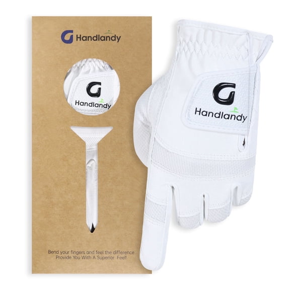 HANDLANDY Kids Golf Glove, Left Hand Youth Golf Glove for Junior Toddler, Dourable & Breathable, Great Gift for Boys Girls