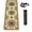 CarpetStyle A, variant on Complete Yoga Mat Set: Non-Slip TPE 72x24 Inch 6mm Thick with Carrying Strap for Workout Pilates