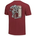 thumbnail image 3 of Men's Crimson Alabama Crimson Tide Comfort Colors Mascot Dunk T-Shirt, 3 of 3