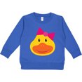 thumbnail image 2 of Inktastic Duck Girls Toddler Sweatshirt, 2 of 4