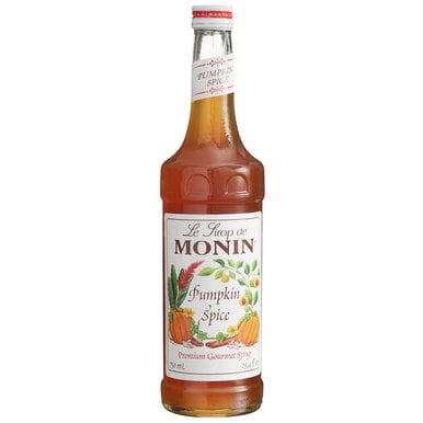 Monin 750 ml Sirop Aromatisant Premium à la Citrouille Épicée