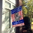 thumbnail image 2 of Carolines Treasures BB3134CHF Patriotic USA Chow Chow Blue Flag Canvas House Size, 2 of 4