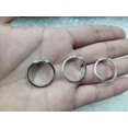 thumbnail image 4 of Open Hug Ring Gold Plated Adjustable Silver Ring With Diamond Treatment Open Mouth Fashion Jewelry For Women Today, 4 of 8