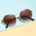 thumbnail image 4 of Wutalume Advanced Unisex Retro Sunglasses, Large Frame Flat Mirror Lens, Classic Oversized UV Protection Sun Glasses for Men and Women, Daily Fashion Outdoor Wear,C, 4 of 6