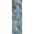 thumbnail image 2 of Addison Rugs Mayfield Premium Machine Washable Transitional Abstract Blue Runner Rug, 2'3" x 7'6", 2 of 6