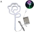 thumbnail image 2 of Sunjoy Tech Neon Light Colorful Rose Flower LED Wall Hanging Neon Sign Home Decoration Christmas Gift for Room, 2 of 8