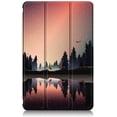 thumbnail image 5 of Epicgadget Galaxy Tab S8 Case (2022) / Galaxy Tab S7 Case (2020) Slim Tri-fold Lightweight Stand Auto Wake/Sleep Folio Cover for Samsung Galaxy Tab S8/ Tab S7 11" Tablet (Forest Dusk), 5 of 6