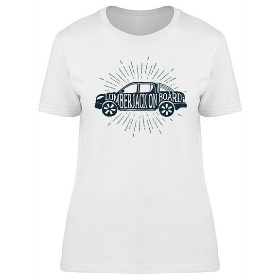 Lumber Jack Board On Tee Women's -Image by Shutterstock