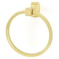 thumbnail image 5 of Alno A6540 Cube 6" Diameter Towel Ring - Nickel, 5 of 6