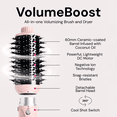 thumbnail image 3 of L'ANGE HAIR VolumeBoost 60mm 2-in-1 Ceramic Volumizing Brush Dryer | Fast Drying & Styling for Frizz-Free, Voluminous Blowouts | Ceramic-Coated Barrel (Blush), 3 of 7