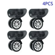 4*Universal Swivel Luggage Casters Replacement Wheels Set For Travel Suitcase-UK