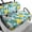 Pineapple Golf Tropical Print, variant on HUIACONG Fire Ice Golf USA Flag Golf Cart Seat Covers 2 Piece, Universal Fit Premium Stretch-Fit Golf Cart Seat Covers Universal Golf Cart Seat Towel Blanket for EZGO