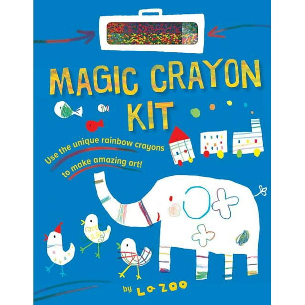 La Zoo Magic Crayon Kit (Book)