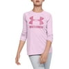 Under Armour Girl's Big Logo Long Sleeve Shirt