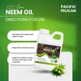 thumbnail image 4 of Pacific Pelican 100% Pure Cold Pressed Concentrated Neem Oil for Indoor and Outdoor Plants and Vegetable (32 fl oz), 4 of 5
